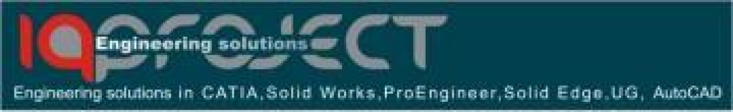 Proiectare CATIA, Solid Works, Solid Edge, ProEngineer, ACAD de la Iq Project
