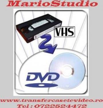 Transfer Casete Video pe Dvd Cd de la Mario Studio Production