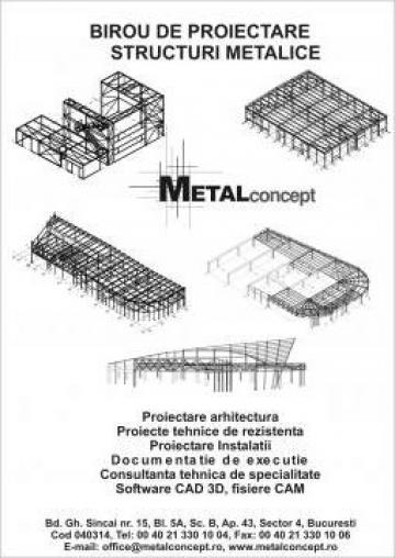 Hale metalice de la Metal Concept S.R.L