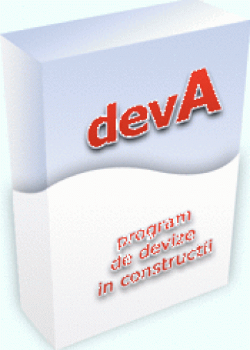 Program informatic pentru calculul devizelor DevA