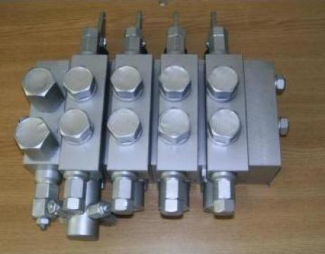 Distribuitor hidraulic 4 sectiuni pentru automacarale HT125