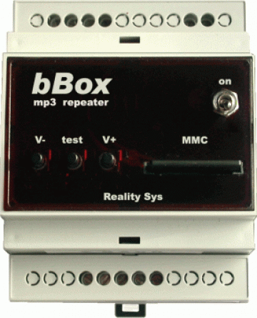 Player audio BBox - security audio box de la Reality Sys Sa