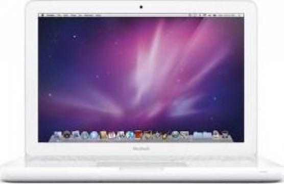 Laptop MacBook White 2.4 GHZ 2GB/250GB/GeForce320M/SD de la Sc Mws Internet Design Srl