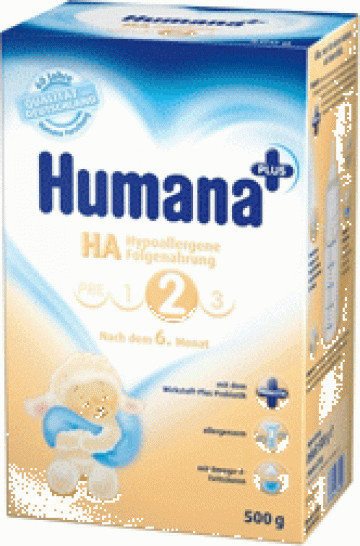 Lapte praf Humana HA 2 Prebiotic de la Bangu Emanuel Pfa