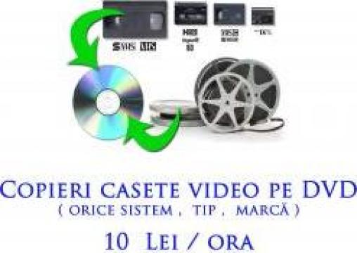 Copieri casete video pe DVD si BD de la Video Master