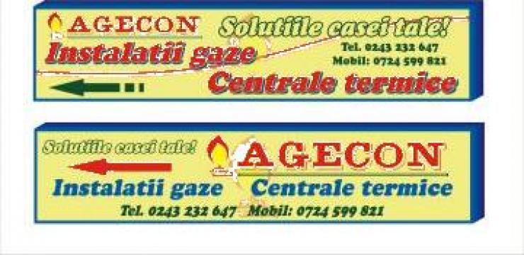 Instalatii gaze de la Agecon Srl.
