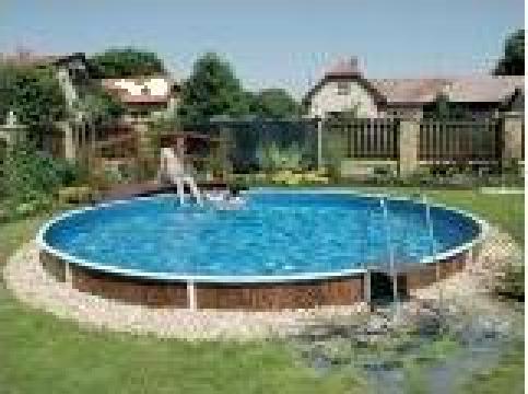 Piscina Azuro rotunda diametru: 5.5 m de la Pools EU LTD