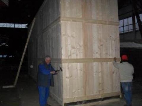 Ambalaje lemn supradimensionate Oversized wooden packaging de la Mob Vip Srl