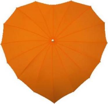 Umbrele in forma de inima Kdo
