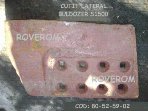 Coltar (cutit lateral) lama buldozer S-1500 de la Roverom Srl