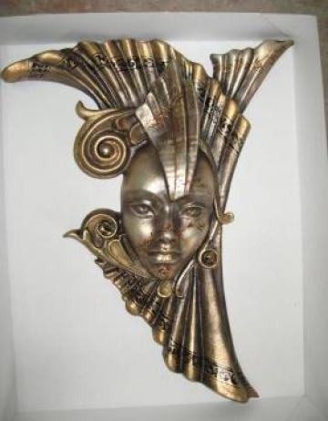 Masti decorative de la Pfa Sculptor Asandi Simion