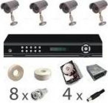 Sistem supraveghere video kit 4 camere de la Absolut Security Systems