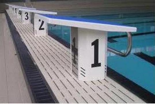 Bloc start piscine de la Teo Pool Construct