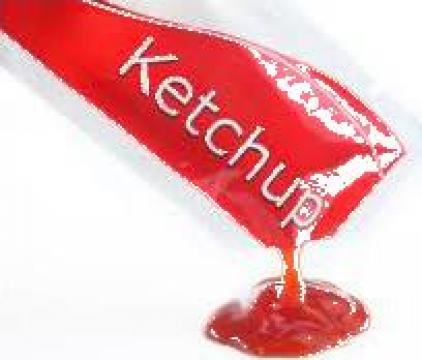 Ketchup, mustar, maioneza la plic personalizat de la Natural Honey
