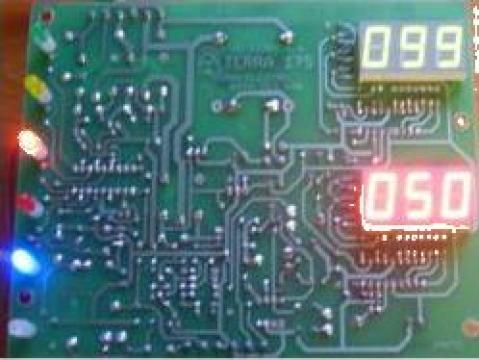 Circuit electronic pentru control incarcare baterii de la Redresoare Srl