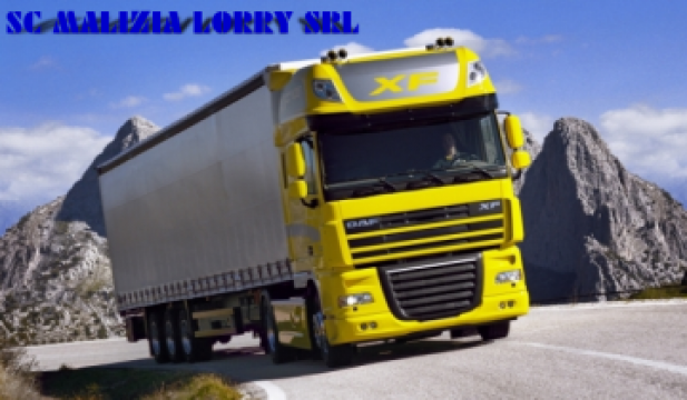 Transport international marfa generala de la Malizia Lorry
