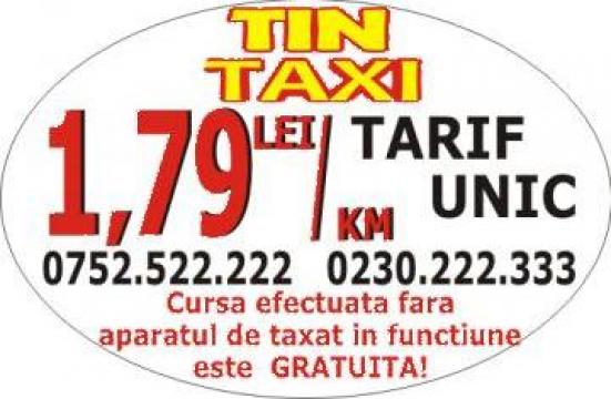 Servicii taxi TINTAXI Suceava de la Tintaxi S.r.l.