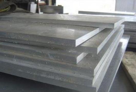 Placa aluminiu 6x1000x2000 mm, EN AW 5754, AlMg3 de la MRG Stainless Group Srl