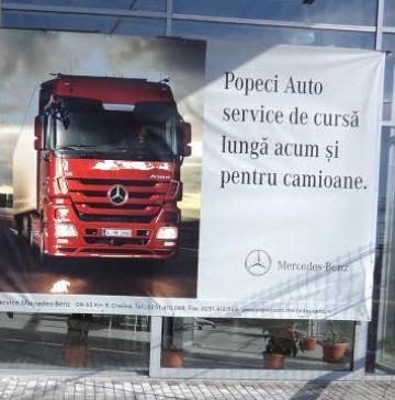 Service camioane la Standardele Mercedes-Benz de la Popeci Auto