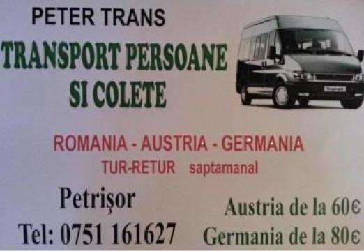 Transport persoane Austria-Germania de la Peter Marsil Srl.