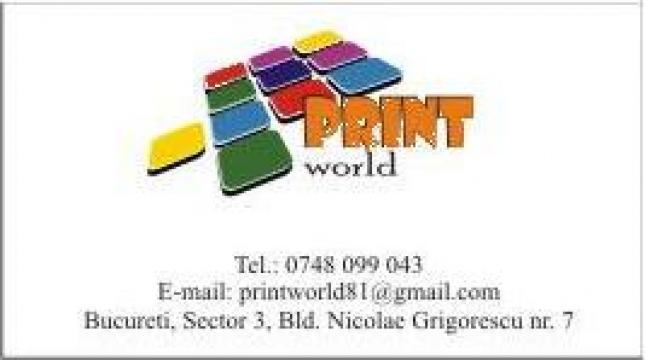 Carti de vizita 90 x 50 mm de la Print World Srl