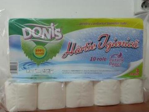 Hartie igienica alb 3 straturi de la Donis Product Srl