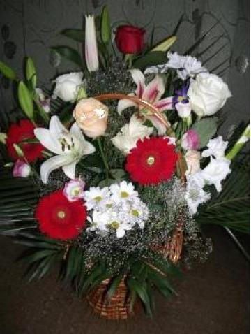 Aranjament nunta prezidiu de la Floraria Vitan Giurgiu