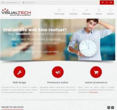 Site-uri web si publicitate online de la Visualtech