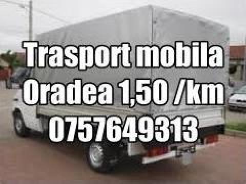 Transport marfa, mutari mobila Oradea