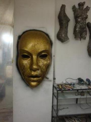Masca decorativa perete de la Pfa Sculptor Asandi Simion