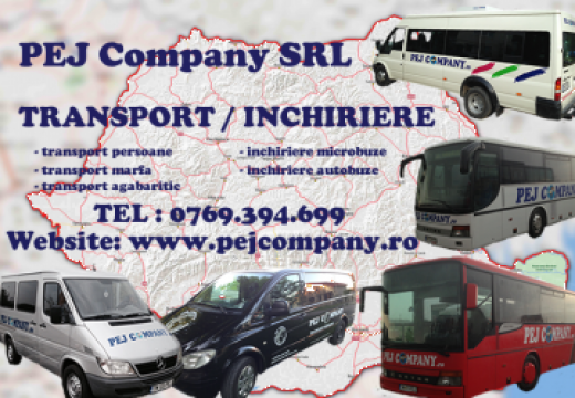 Transport persoane Timisoara de la Pej Company Srl