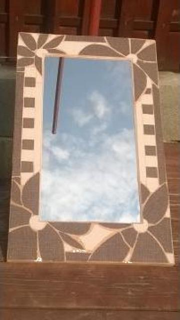 Oglinda mozaic de la 
