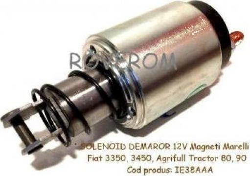 Solenoid demaror 12V Magneti Marelli, Fiat 3350, 3450,