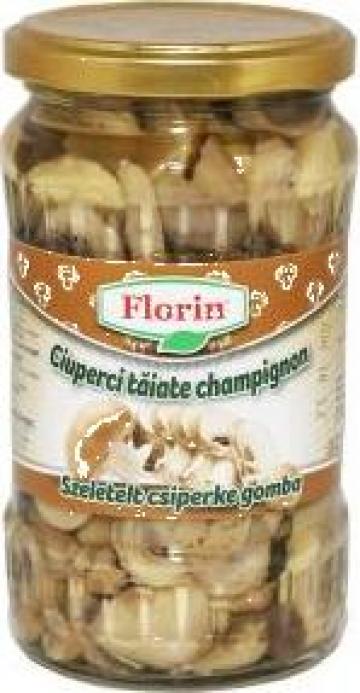 Conserva ciuperci taiate Florin 314ml de la Lorimod Prod Com Srl