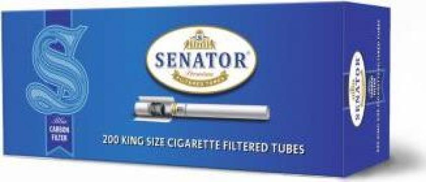 Tuburi tigari Senator Blue - Multifilter Carbon (200) de la Dvd Master Srl