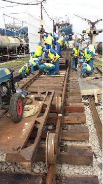 Constructii, reparatii si mentenanta linii de cale ferata