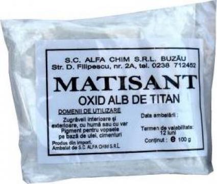 Oxid alb de titan de la Alfa Mechim S.r.l.