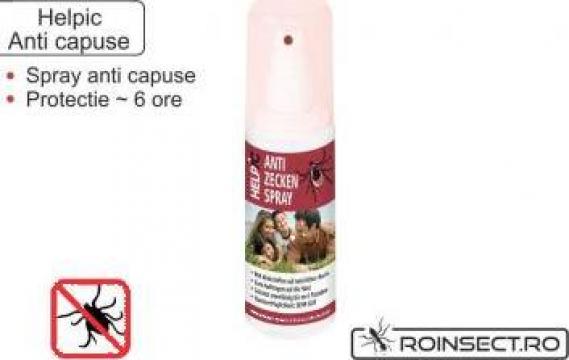 Spray protectiv contra capuselor Helpic de la Agan Trust Srl