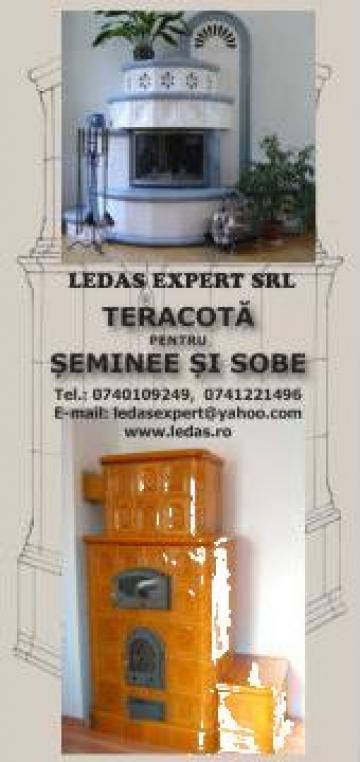 Teracota pentru seminee de la Ledas Expert S.r.l.