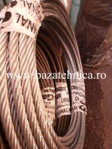 Cablu zincat fi 14 mm, format 6x37 + FC ZN
