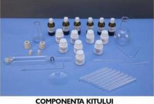 Kit pentru experiente de chimie Compusi halogenati