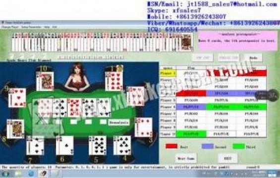 Software de analiza poker XF