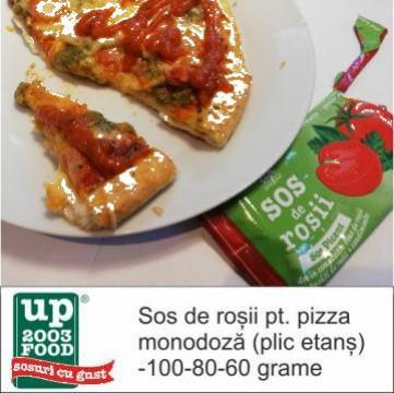 Sos de rosii pentru pizza - plic 60 grame de la Up 2003 Food Srl