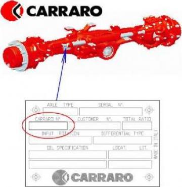 Transmisie Carraro 149443 - Komatsu WB93R