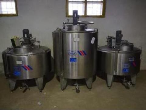 Vana mecanizata pentru iaurt, acidofile 500 litri 1000 litri
