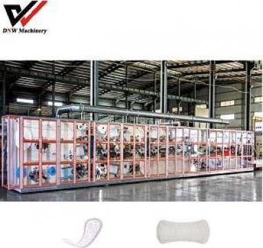 Masina de fabricat garnitura de la Dnw Diaper Production Line Manufacturer Co Ltd