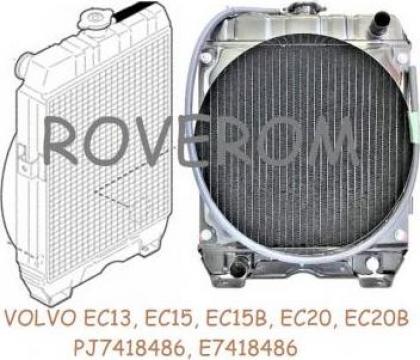 Radiator apa Volvo EC13, EC15, EC15B, EC20, EC20B de la Roverom Srl
