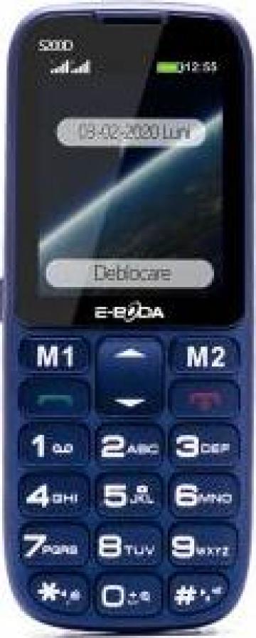 Telefon mobil Barphone E-Boda Senior S200D display LCD 2.4" de la E-Boda Distribution Srl