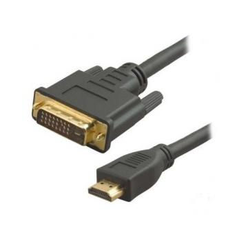 Cablu adaptor HDMI tata la DVI 24+1 pini tata