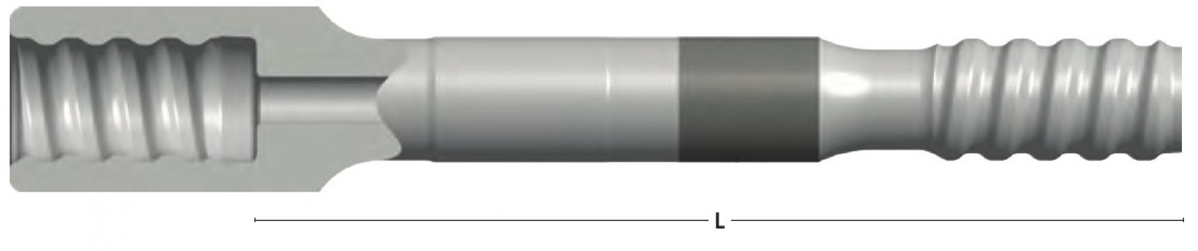 Prajina T51 MF, L=3660mm de la Drill Rock Tools